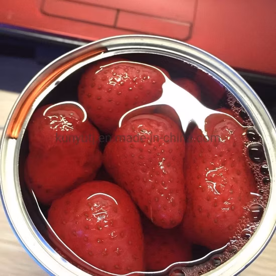 Obstkonserven Erdbeerkonserven in leichtem Sirup mit bestem Service